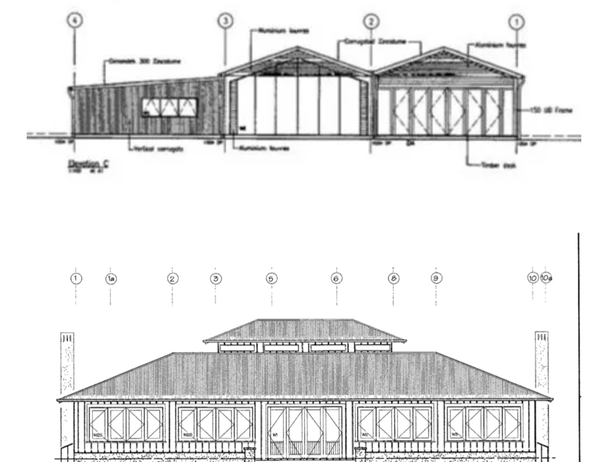 Current True North portfolio — black and white technical consent drawings